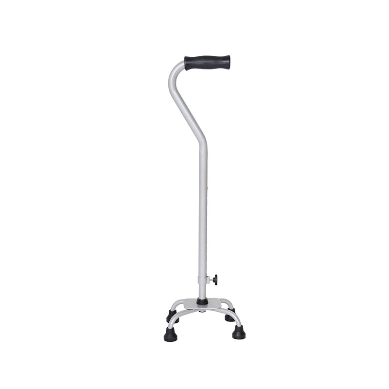 Height Adjustable Aluminum Four Legs Walking Sticks Manufacturer