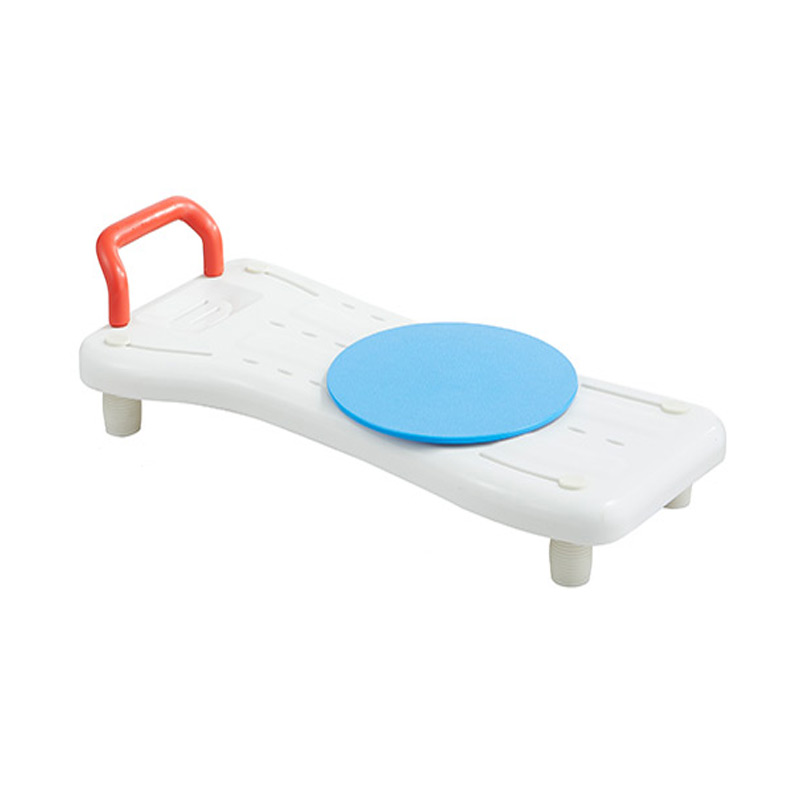 Bathroom Safety | Width Adjustable Plastic Bath Boards with Handle  and Swivel  Turntable Manufacturer